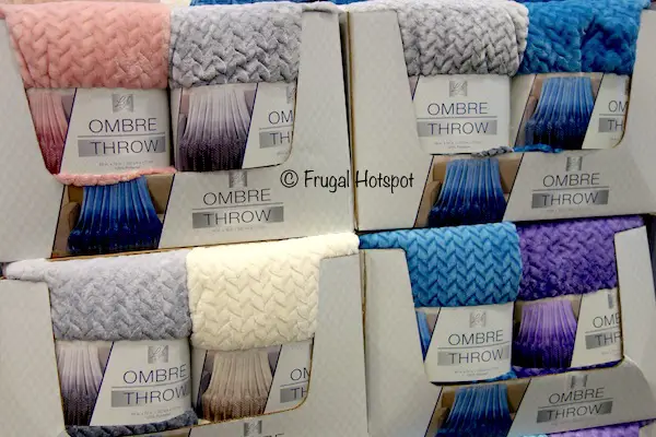 Life Comfort Ombre Throw at Costco