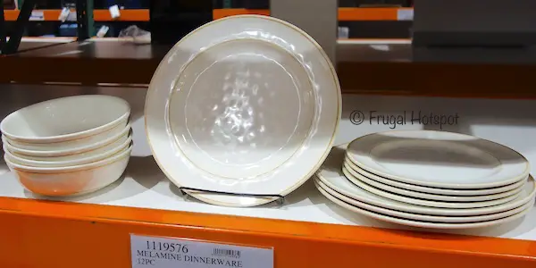  Melamine Dinnerware 12-Piece Set at Costco