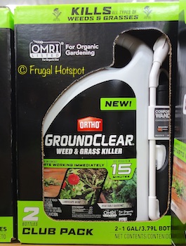 Ortho GroundClear Weed and Grass Killer 2/1 Gallon (Item #1299583) at Costco Ortho GroundClear Weed and Grass Killer 2/1 Gallon (Item #1299583) at Costco
