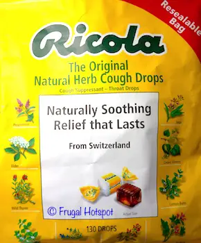 Ricola Original Herb Cough Drops 2/130 count at Costco