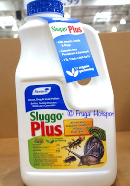 Sluggo Plus Insect, Slug and Snail Bait 5 lbs (Item #1198653) at Costco Sluggo Plus Insect, Slug and Snail Bait 5 lbs (Item #1198653) at Costco