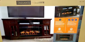 Costco Tresanti Sloane Fireplace Tv, Sloane 78 Fireplace Console Costco