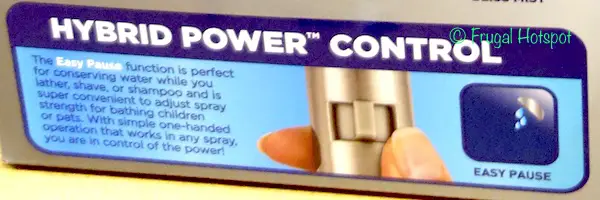 Waterpik Dual Power Pulse Massage Shower Head at Costco