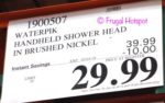 Costco Sale Price: Waterpik Dual Power Pulse Massage Shower Head