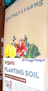 Whitney Farms Organic Planting Soil 55-Quart (Item #9976) at Costco