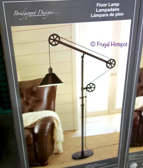 Bridgeport Designs Pulley Floor Lamp at Costco Bridgeport Designs Pulley Floor Lamp at Costco
