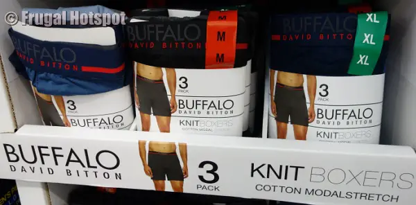 NEW Buffalo David Bitton Mens 3 Pack Knit Boxers