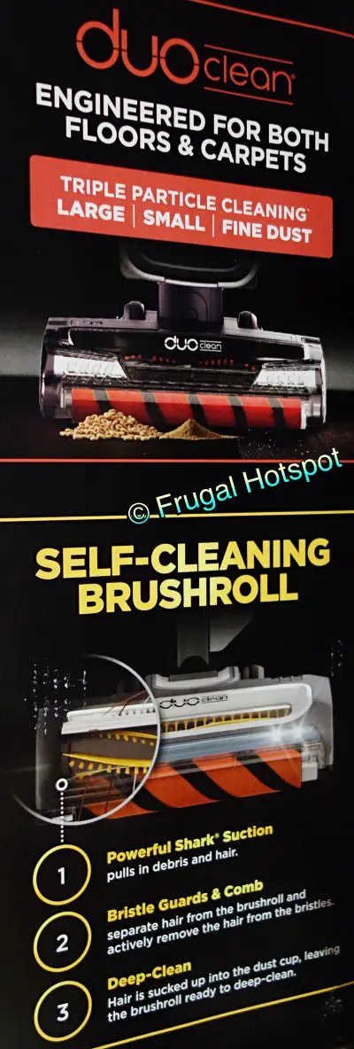 DuoClean and Self cleaning brushroll