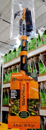 Fiskars 16 Ft Pole Steel Pruner at Costco Fiskars 16 Ft Pole Steel Pruner at Costco
