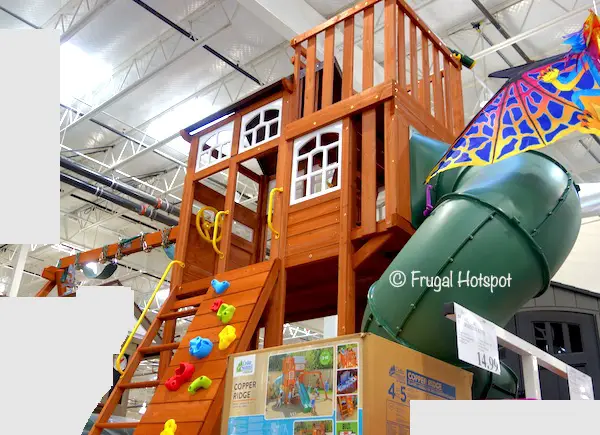 KidKraft Cedar Summit Copper Ridge Playset at Costco KidKraft Cedar Summit Copper Ridge Playset at Costco