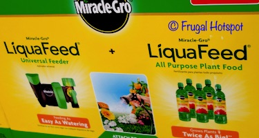 Miracle Gro LiquaFeed Feeder + 5:16 fl oz Refills at Costco