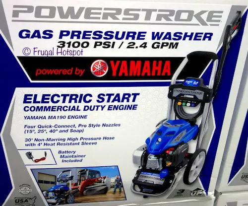 Powerstroke Gas Pressure Washer 3100 PSI at Costco