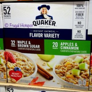 Quaker Instant Oatmeal 52 ct at Costco