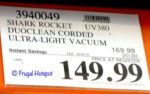 Shark Rocket DuoClean Corded Ultra-Light Vacuum Costco Sale Price Shark Rocket DuoClean Corded Ultra-Light Vacuum Costco Sale Price