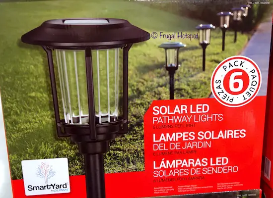 SmartYard Small LED Pathway Lights 6-Pack at Costco