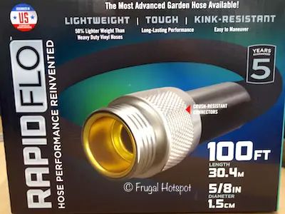 Teknor 100 ft Rapid Flo Compact Garden Hose (Item #4008100) at Costco Teknor 100 ft Rapid Flo Compact Garden Hose (Item #4008100) at Costco