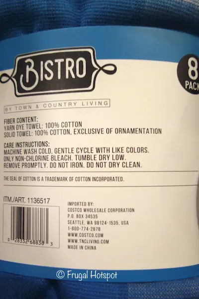 Town & Country Living Bistro Kitchen Towels at Costco Town & Country Living Bistro Kitchen Towels at Costco