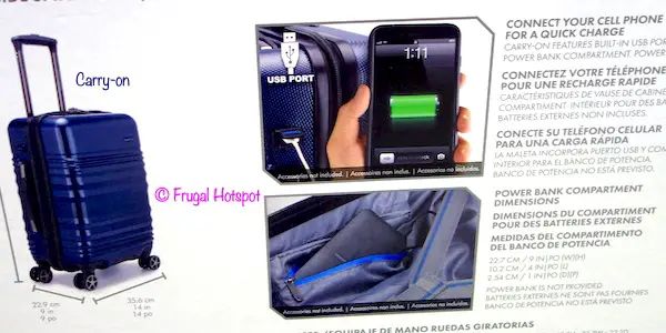 Traveler's Choice Pomona Hardside Spinner Luggage 2-Piece Set at Costco Traveler's Choice Pomona Hardside Spinner Luggage 2-Piece Set at Costco