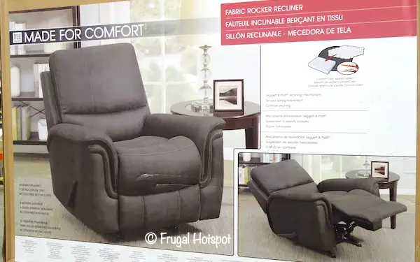 True Innovations Mason Fabric Rocker Recliner at Costco