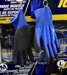 Wells Lamont Foam latex Work Gloves 10-Pairs at Costco