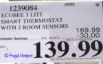 ecobee3 lite Smart Thermostat (2nd gen) Costco Sale Price