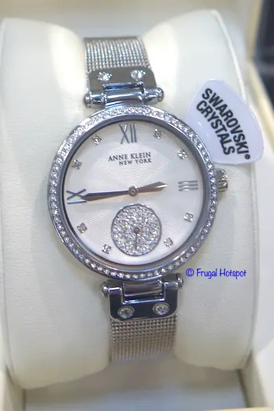 Anne Klein Silver-Tone Mesh Ladies Watch at Costco