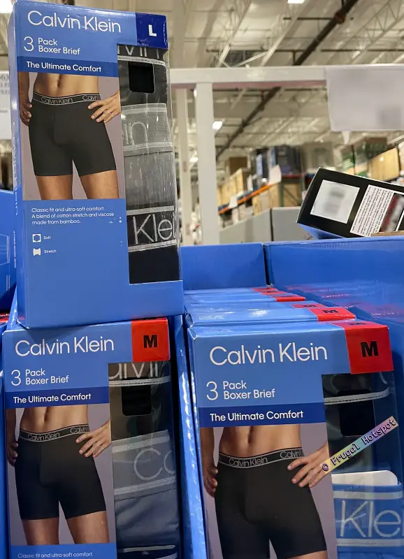 Calvin Klein Men's Boxer Brief 3 pack | Costco Item 1612363