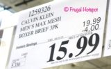 Costco Sale Price: Calvin Klein Men's Microfiber Mesh Boxer Briefs 3-Pack