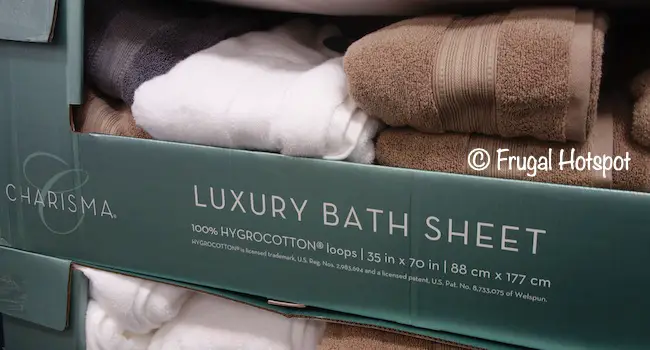 Charisma Bath Sheet 35” x 70” Costco