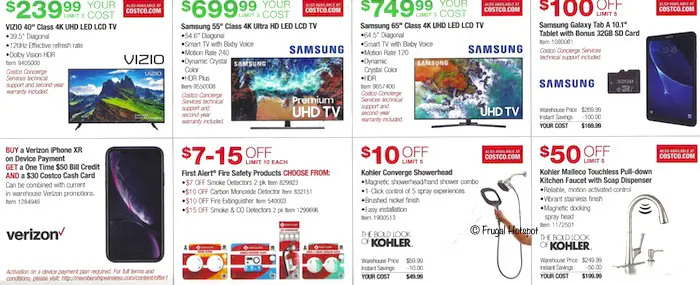 Costco Coupon Book- APRIL 17, 2019 - MAY 12, 2019. Page 10