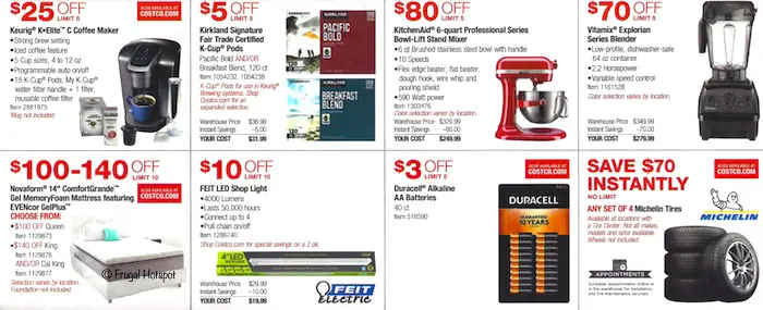 Costco Coupon Book- APRIL 17, 2019 - MAY 12, 2019. Page 12