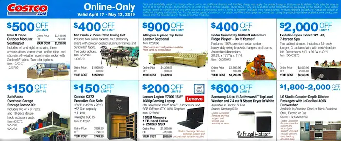 Costco Coupon Book- APRIL 17, 2019 - MAY 12, 2019. Page 26