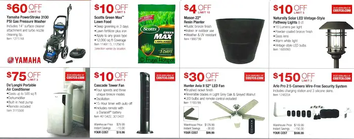 Costco Coupon Book- APRIL 17, 2019 - MAY 12, 2019. Page 9