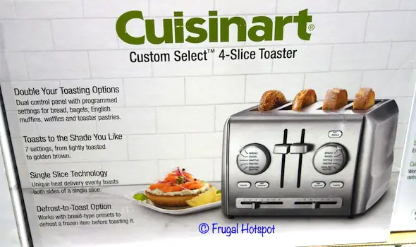 Cuisinart Custom Select 4-Slice Toaster Costco
