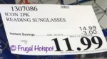 Costco Sale Price: Icon Eyewear Sunglass Readers 2-Pack