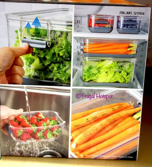 Prepworks ProKeeper Fresh Produce Keeper 4-Piece Set at Costco Prepworks ProKeeper Fresh Produce Keeper 4-Piece Set at Costco