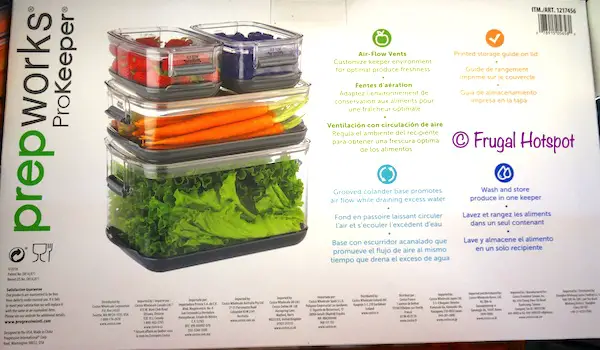 Prepworks ProKeeper Fresh Produce Keeper 4-Piece Set at Costco Prepworks ProKeeper Fresh Produce Keeper 4-Piece Set at Costco