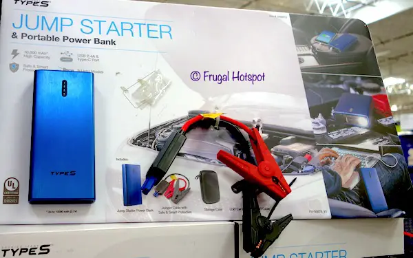 Type S Jump Starter & Portable Power Bank at Costco