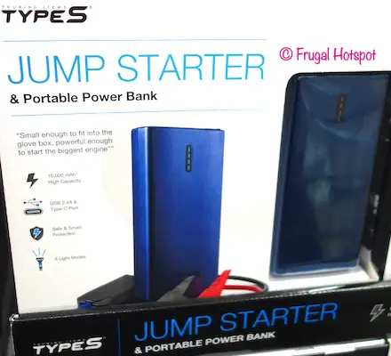 Type S Jump Starter & Portable Power Bank at Costco