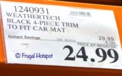 Costco Sale Price: WeatherTech 4-Piece Trim-to-Fit Car Mat Costco Sale Price: WeatherTech 4-Piece Trim-to-Fit Car Mat