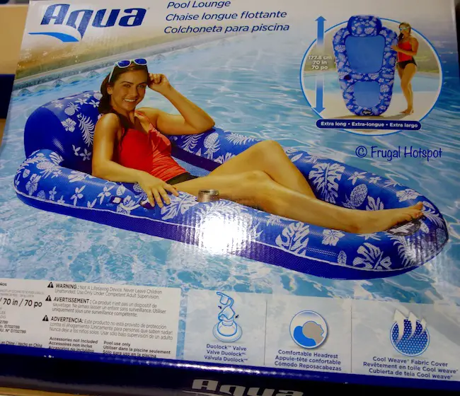Aqua Luxury Pool Lounge Costco 2020 Aqua Luxury Pool Lounge Costco 2020