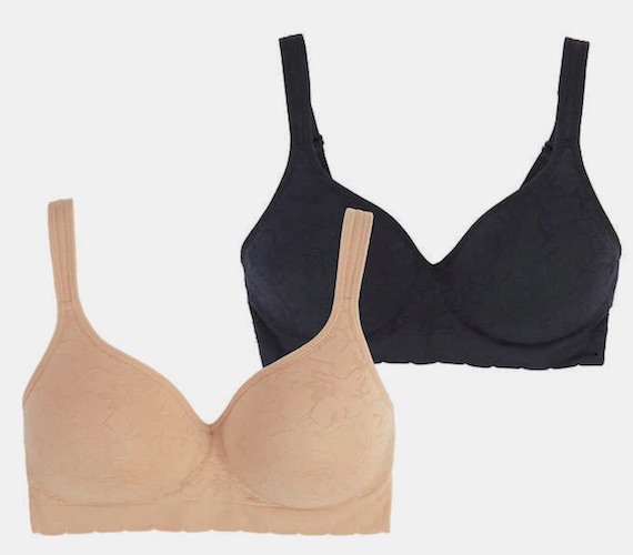 Carole Hochman Wirefree Comfort Bra 2-Pack at Costco Carole Hochman Wirefree Comfort Bra 2-Pack at Costco