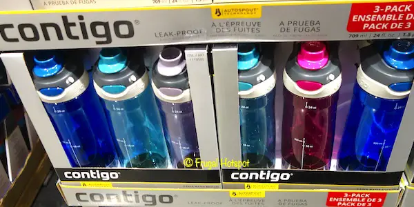 Contigo Tritan Water Bottle 3-Pack Costco