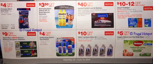 Costco Coupon Book: May 22, 2019 - June 16, 2019. Page 14