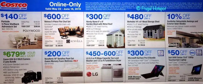 Costco Coupon Book: May 22, 2019 - June 16, 2019. Page 23