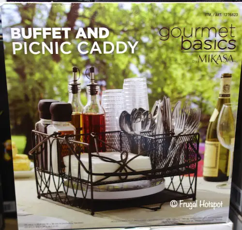 Gourmet Basics by Mikasa Buffet and Picnic Caddy Costco