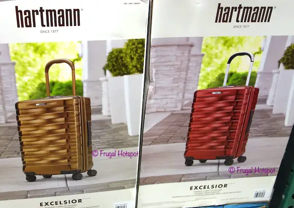 Hartmann Excelsior 22" Hardside Spinner Carry-On Costco Hartmann Excelsior 22" Hardside Spinner Carry-On Costco