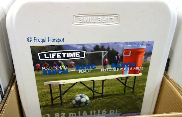 Lifetime 6 Ft. Fold-in-Half Bench Costco