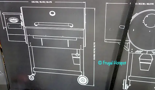 Louisiana Grills LG900 Wood Pellet Grill Dimensions Costco