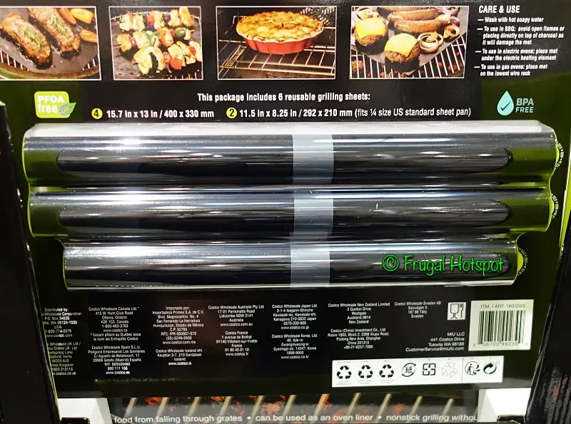 Miu Barbeque Grill Mats | Costco 2